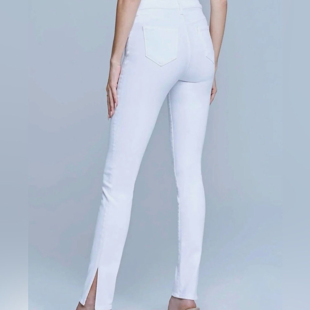 NEW L'AGENCE josie jean in blanc - Picture 2 of 9